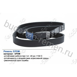 Ремень поликлиновой 10PK1110 EPDM GLOBELT