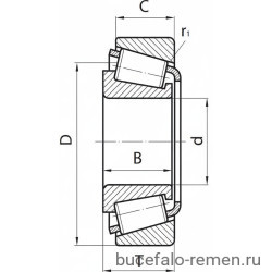 Подшипник роликовый 2007118 А ППЗ