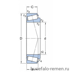Подшипник роликовый 33021 SKF