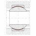 Подшипник шарнирный GE18-PW FAG