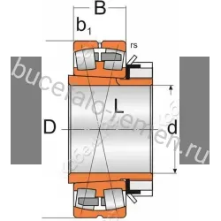 Подшипник роликовый 13520 Н ППЗ