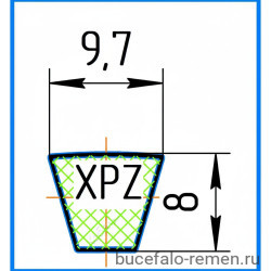 Ремень зубчатый XPZ 1680 Ld ContiTech