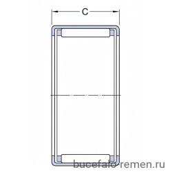 Подшипник роликовый игольчатый HK 3012-B INA