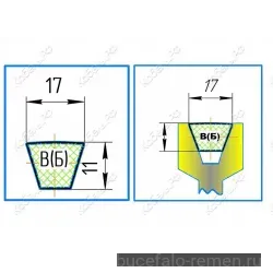 Ремень клиновой B 45 Optibelt