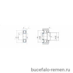Подшипник роликовый NU1072 KOYO