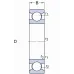 Подшипник шариковый LDI 6313