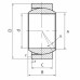Подшипник шарнирный GE15-FW INA