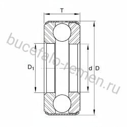 Подшипник шариковый B23 INA