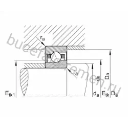 Подшипник шариковый HCM71914-E-T-P4S-XL INA