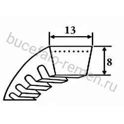 Ремень клиновой AX 46,5 Ld=1210мм SWR