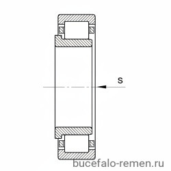 Подшипник роликовый NJ222-E-XL-TVP2 FAG