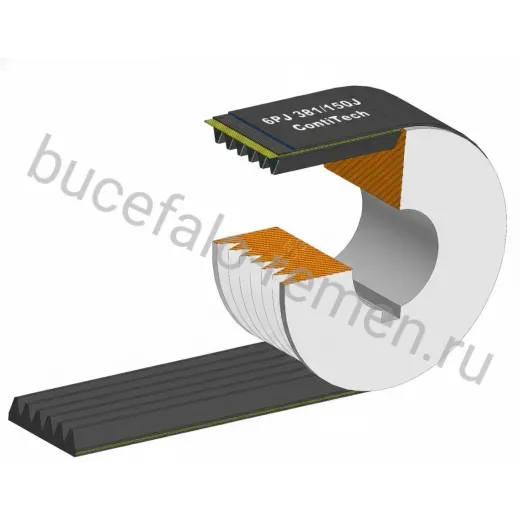 Ремень поликлиновой 6PJ-381/150 J ContiTech