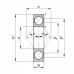 Подшипник шариковый QJ207-XL-MPA FAG