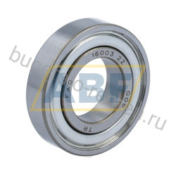 Подшипник шариковый радиальный однорядный 16003-A-2Z FAG
