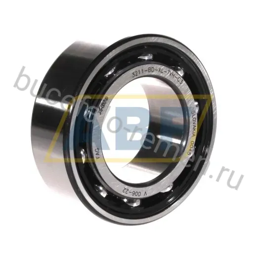 Подшипник шариковый радиально-упорный двухрядный 3211-BD-XL-TVH-C3 FAG