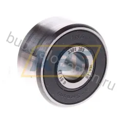 Подшипник шариковый радиально-упорный двухрядный 3301-2RS INA