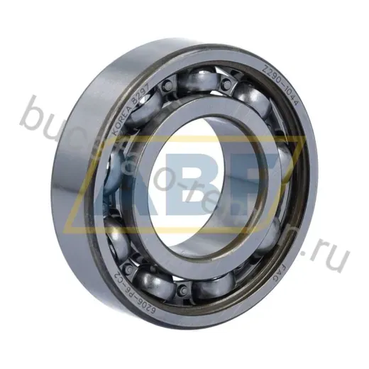 Подшипник шариковый радиальный однорядный 6206-P6-C2 FAG