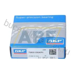 Подшипник шариковый радиально-упорный однорядный 71810CDGA/P4 SKF