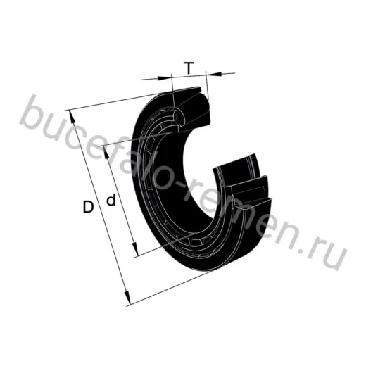 Конический роликовый подшипник 31318-N11CA-A120-160 FAG
