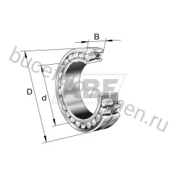 Сферический роликовый подшипник 23136-E1A-XL-K-M-C3 FAG