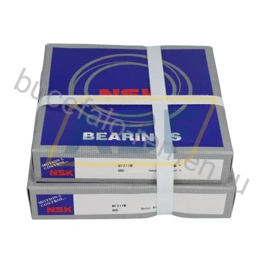 Цилиндрический роликовый подшипник однорядный NF217M NSK