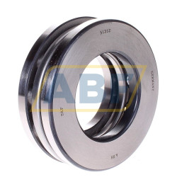 Упорный шариковый подшипник одинарный 51312 SKF