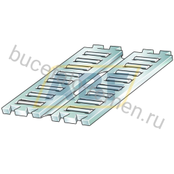 Деталь линейного подшипника FF2535-ZW-0-2 INA