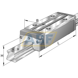 Линейная опора скольжения KWVE45-B-HL-V1-G3 INA