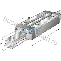 Линейная опора скольжения KWVE30-B-SNL-V2-G3 INA