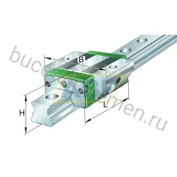 Линейная опора скольжения KWVE30-B-EC-RROC-V1-G3 INA
