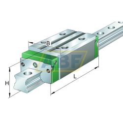 Линейная опора скольжения KWVE30-B-H-V1-G2 INA