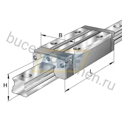 Линейная опора скольжения KWVE30-B-SN-V1-G2 INA