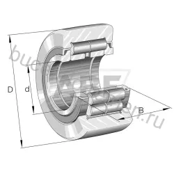 Цилиндрический роликовый подшипник NUTD2052 FAG