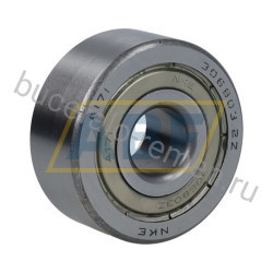 Опорный ролик шариковый вильчатый 306803.2Z NKE